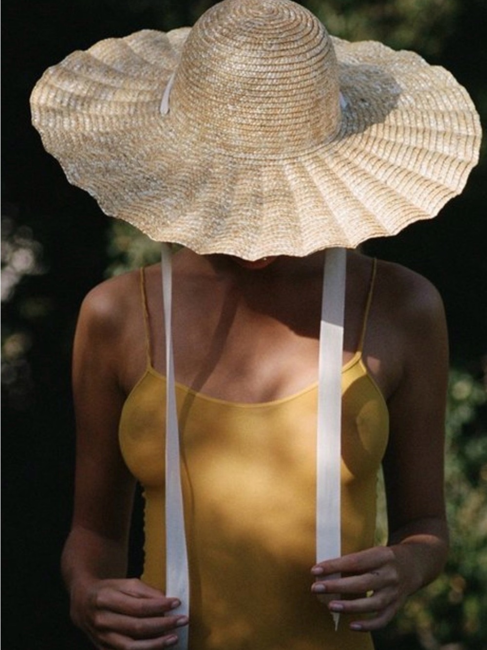 Lack of Color Scalloped straw hat size M (new without tags) - Picture 7 of 12